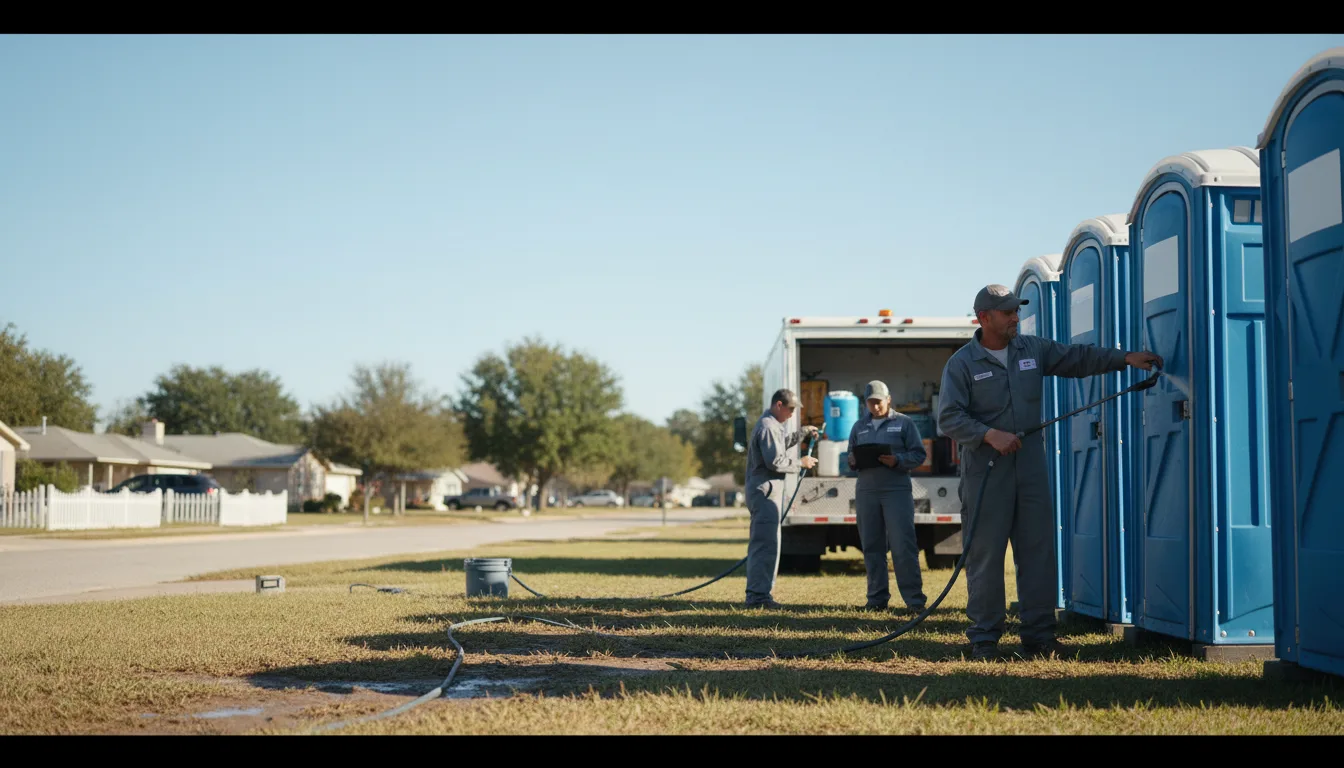 Long-Term Portable Toilet Rental in Moseley, VA near me